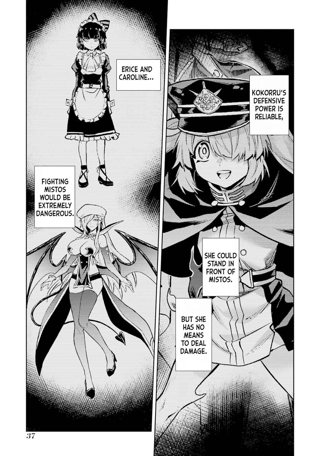 Tensei Shitara Joban de Shinu Chuu-Boss datta - Heroine Kenzokuka de Ikinokoru Chapter 28 - Page 38