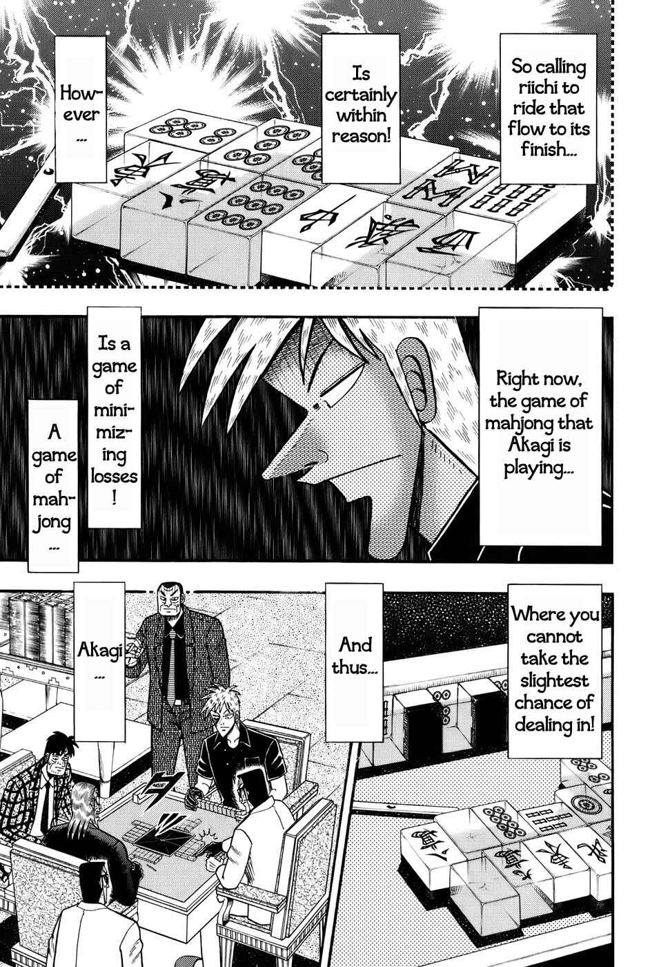 Akagi: Yami ni Oritatta Tensai Chapter 192 - Page 13