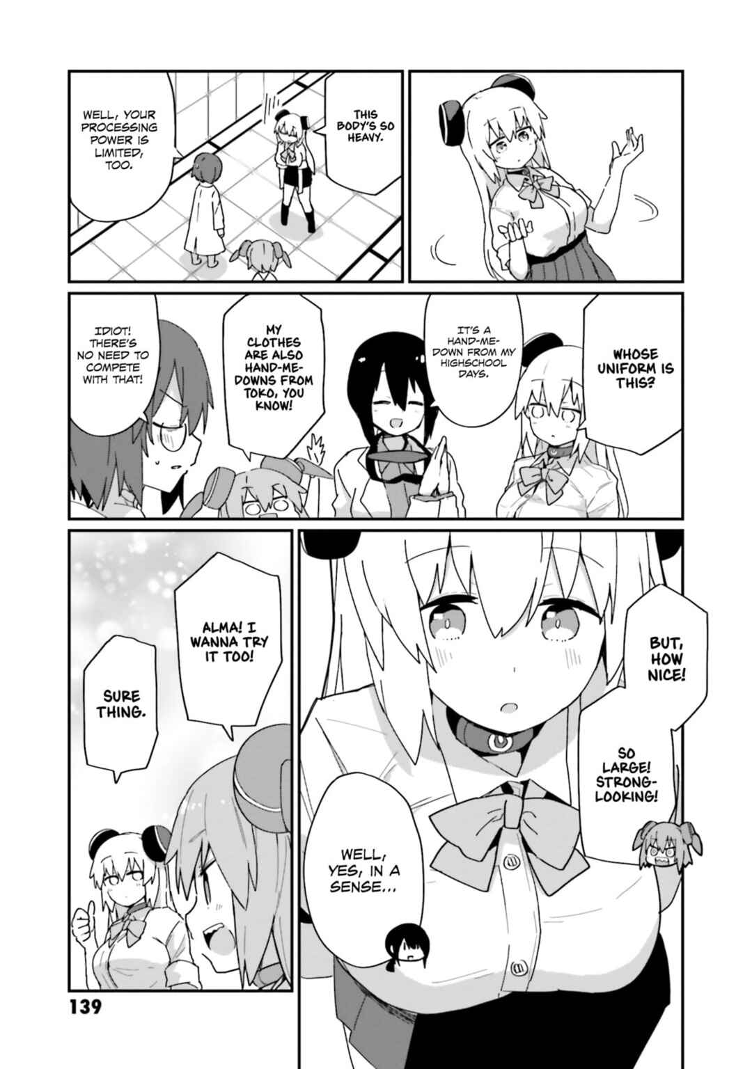 Alma-chan wa Kazoku ni Naritai Chapter 17 - Page 9