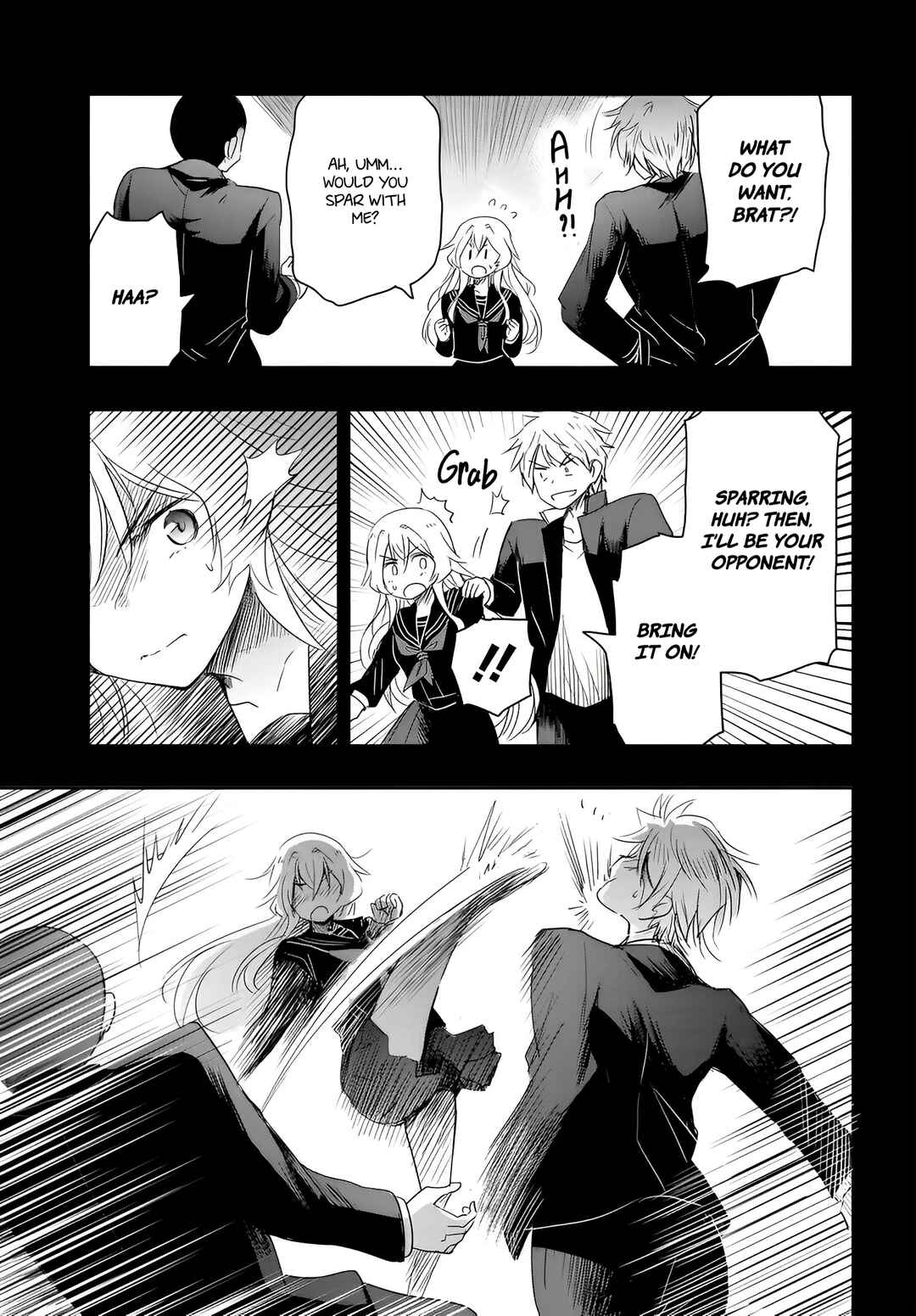 Watashi yori Tsuyoi Otoko to Kekkon shitai no - Seiso na Biji Seito Kaichou (Jitsu wa Moto Banchou) no Himitsu wo Shiru Inkya (Jitsu wa Kanojo wo Koeru Saikyou no Yankee) Chapter 10 - Page 15