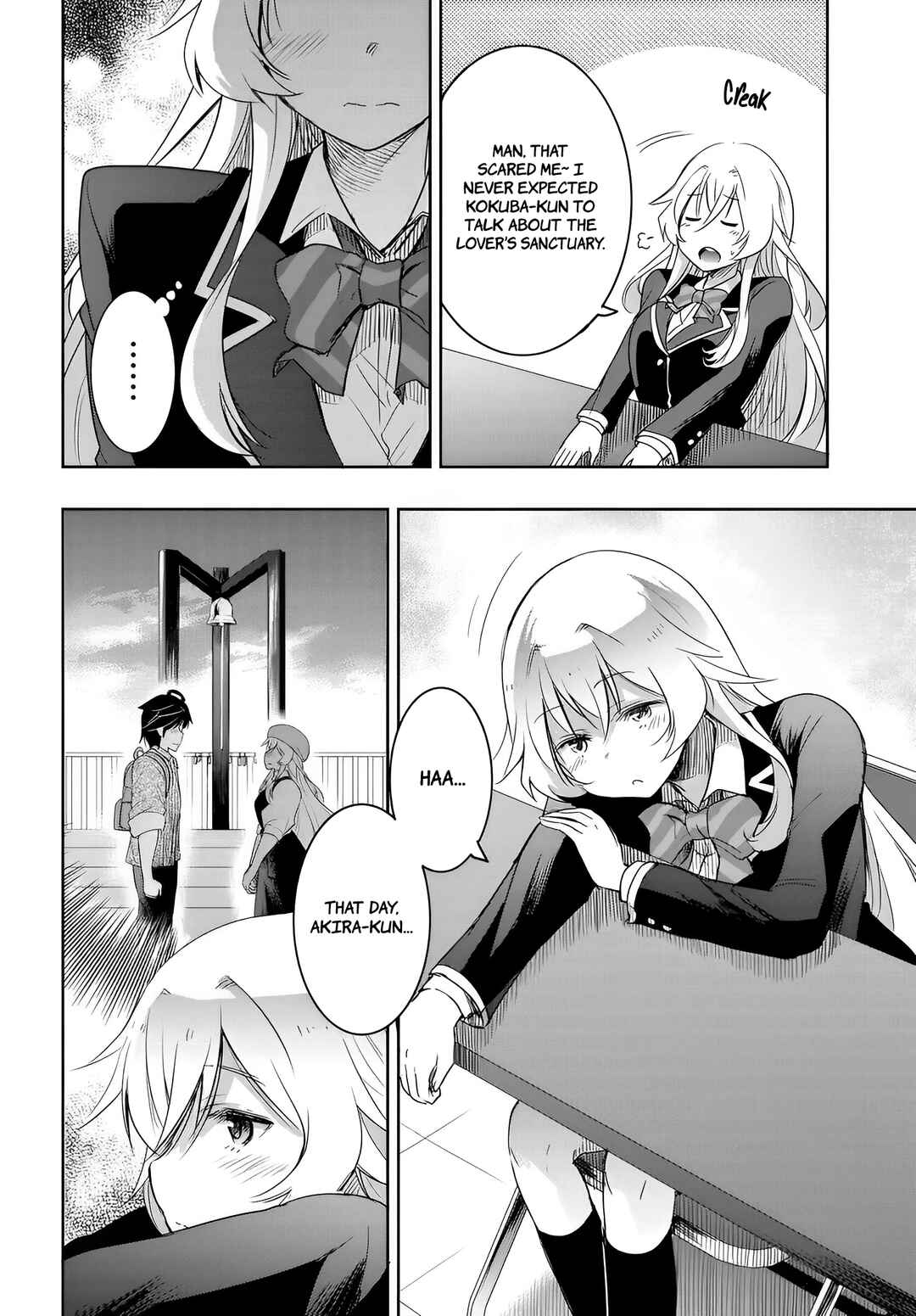 Watashi yori Tsuyoi Otoko to Kekkon shitai no - Seiso na Biji Seito Kaichou (Jitsu wa Moto Banchou) no Himitsu wo Shiru Inkya (Jitsu wa Kanojo wo Koeru Saikyou no Yankee) Chapter 10 - Page 6