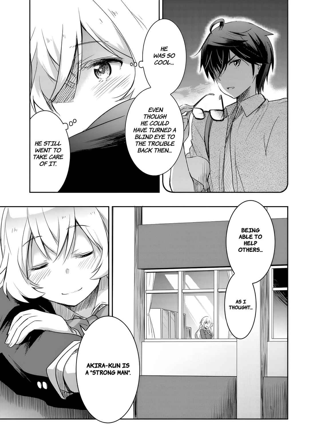 Watashi yori Tsuyoi Otoko to Kekkon shitai no - Seiso na Biji Seito Kaichou (Jitsu wa Moto Banchou) no Himitsu wo Shiru Inkya (Jitsu wa Kanojo wo Koeru Saikyou no Yankee) Chapter 10 - Page 7