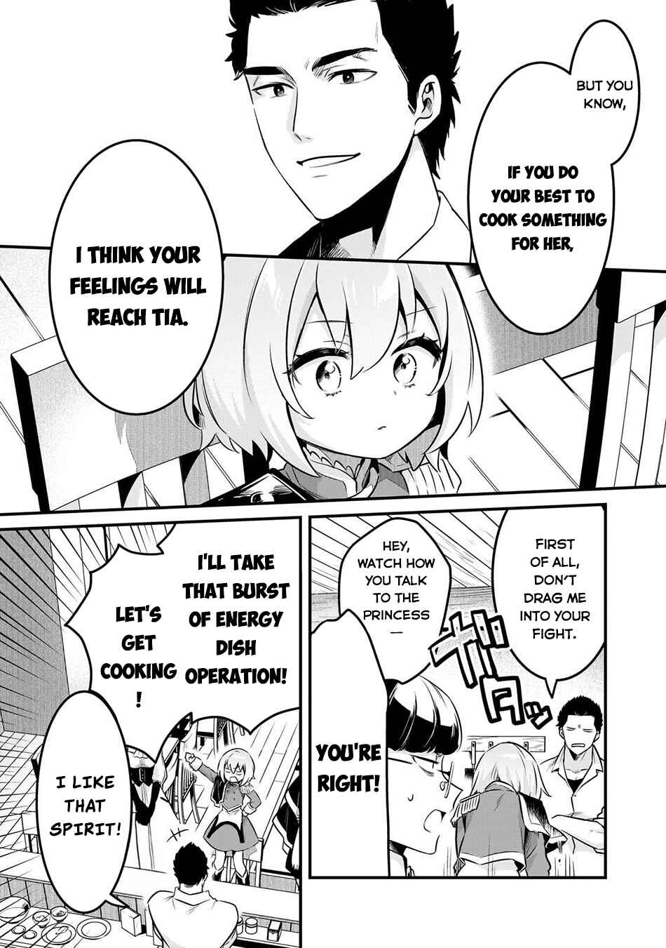 Tsuihousha Shokudou e Youkoso! ~Saikyou Party o Tsuihousareta Ryourinin (Lv. 99) wa, Inaka de Nengan no Boukensha Shokudou o Hirakimasu!~ Chapter 56 - Page 5