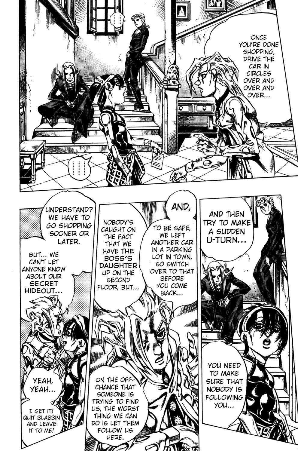 JoJo no Kimyou na Bouken: Part 5 - Ougon no Kaze Chapter 31 - Page 4