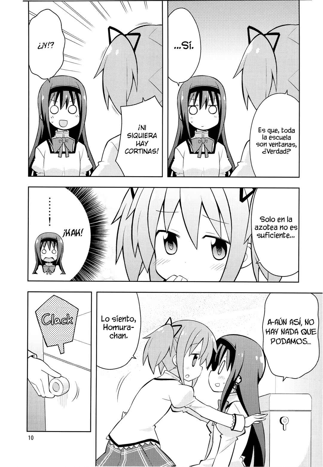 Mahou Shoujo Madoka★Magica - Homura*Trick (Doujinshi) Chapter ? - Page 9