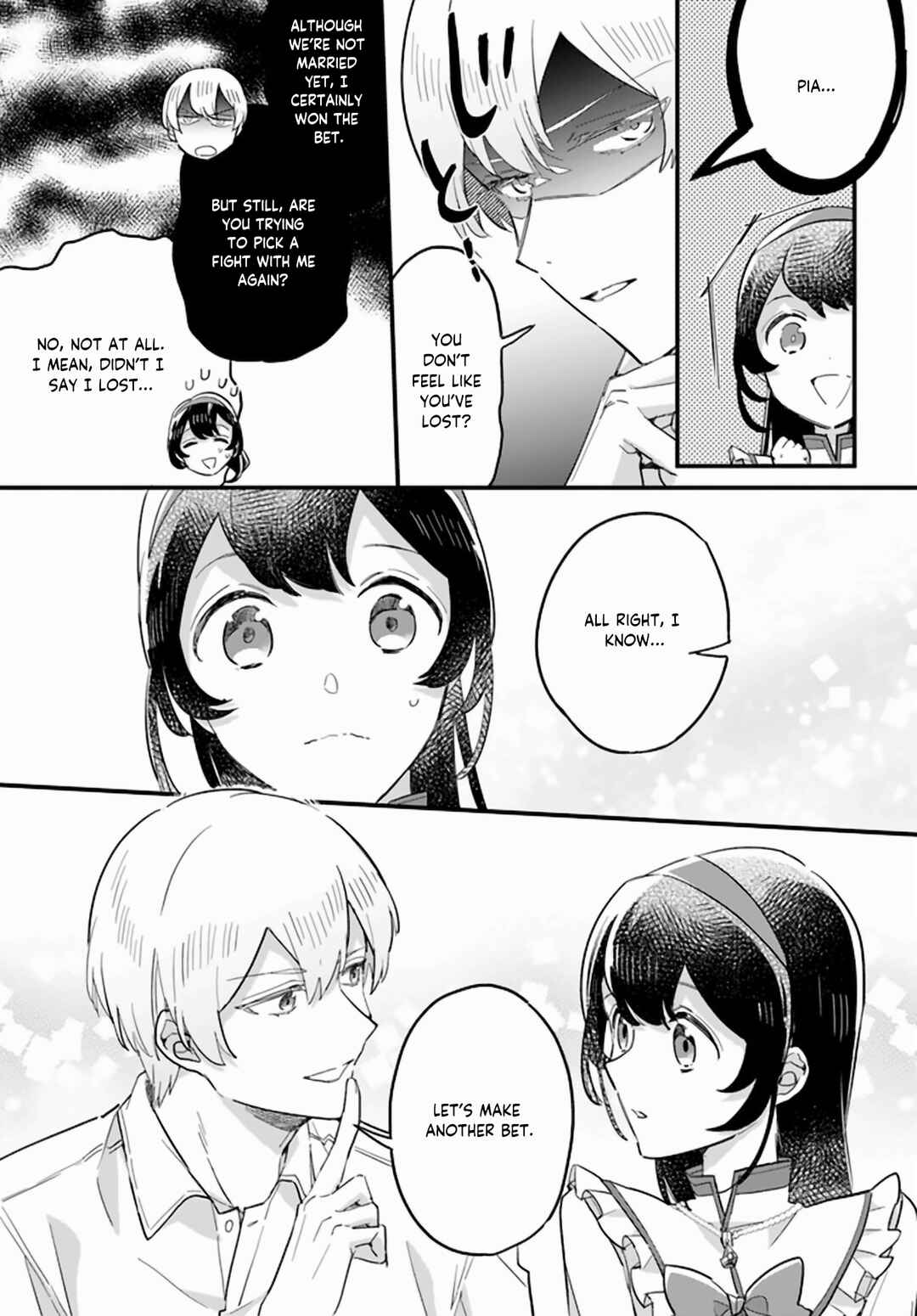 Yowaki MAX Reijou nanoni, Ratsuwan Konyakusha-sama no Kake ni Notte Shimatta Chapter 20 - Page 26