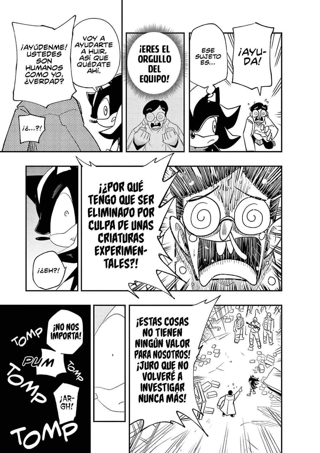 The Jet Black Hedgehog: Shadow the Hedgehog Chapter 1 - Page 21