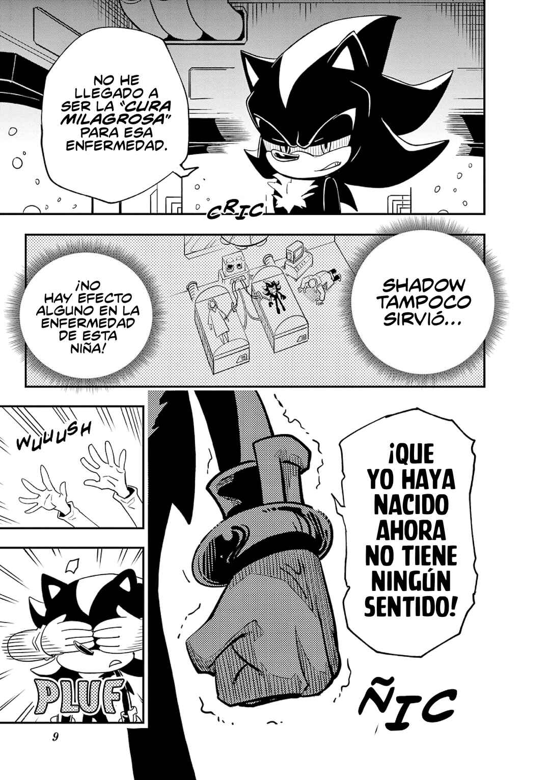 The Jet Black Hedgehog: Shadow the Hedgehog Chapter 1 - Page 9
