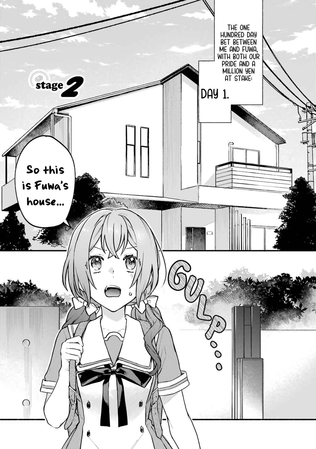 Onna Doushi toka Arienai desho to Iiharu Onnanoko wo, Hyakunichikan de Tetteiteki ni Otosu Yuri no Ohanashi Chapter 2 - Page 2