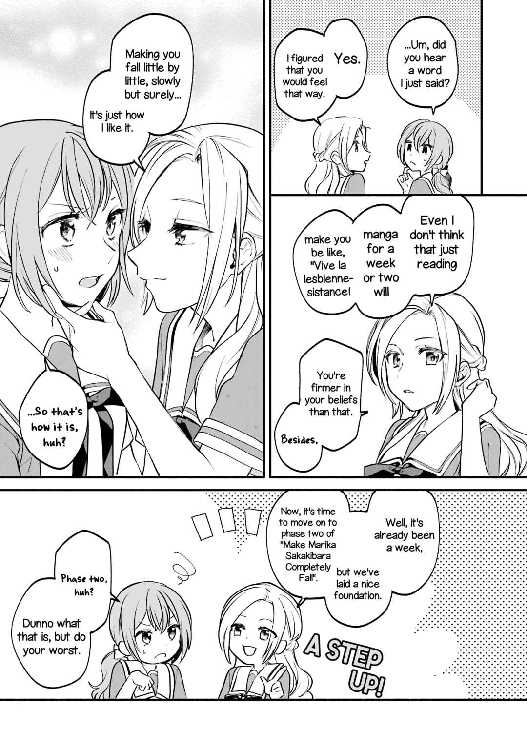 Onna Doushi toka Arienai desho to Iiharu Onnanoko wo, Hyakunichikan de Tetteiteki ni Otosu Yuri no Ohanashi Chapter 2 - Page 22