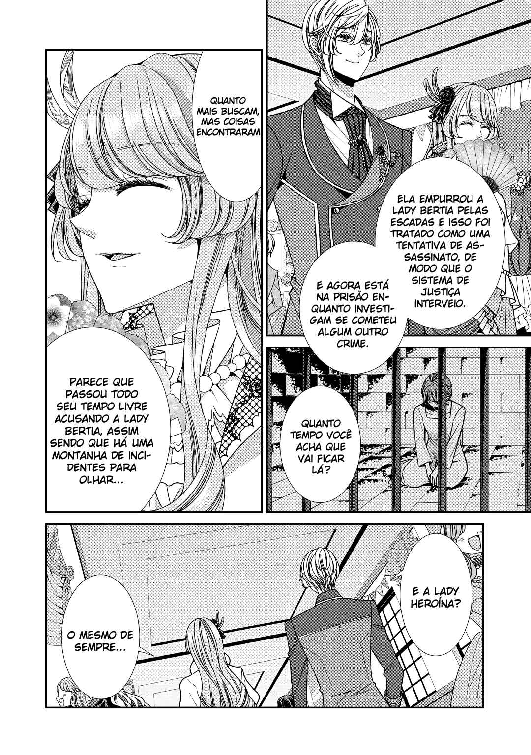 Jishou Akuyaku Reijou na Kon'yakusha no Kansatsu Kiroku. Chapter 15 - Page 9