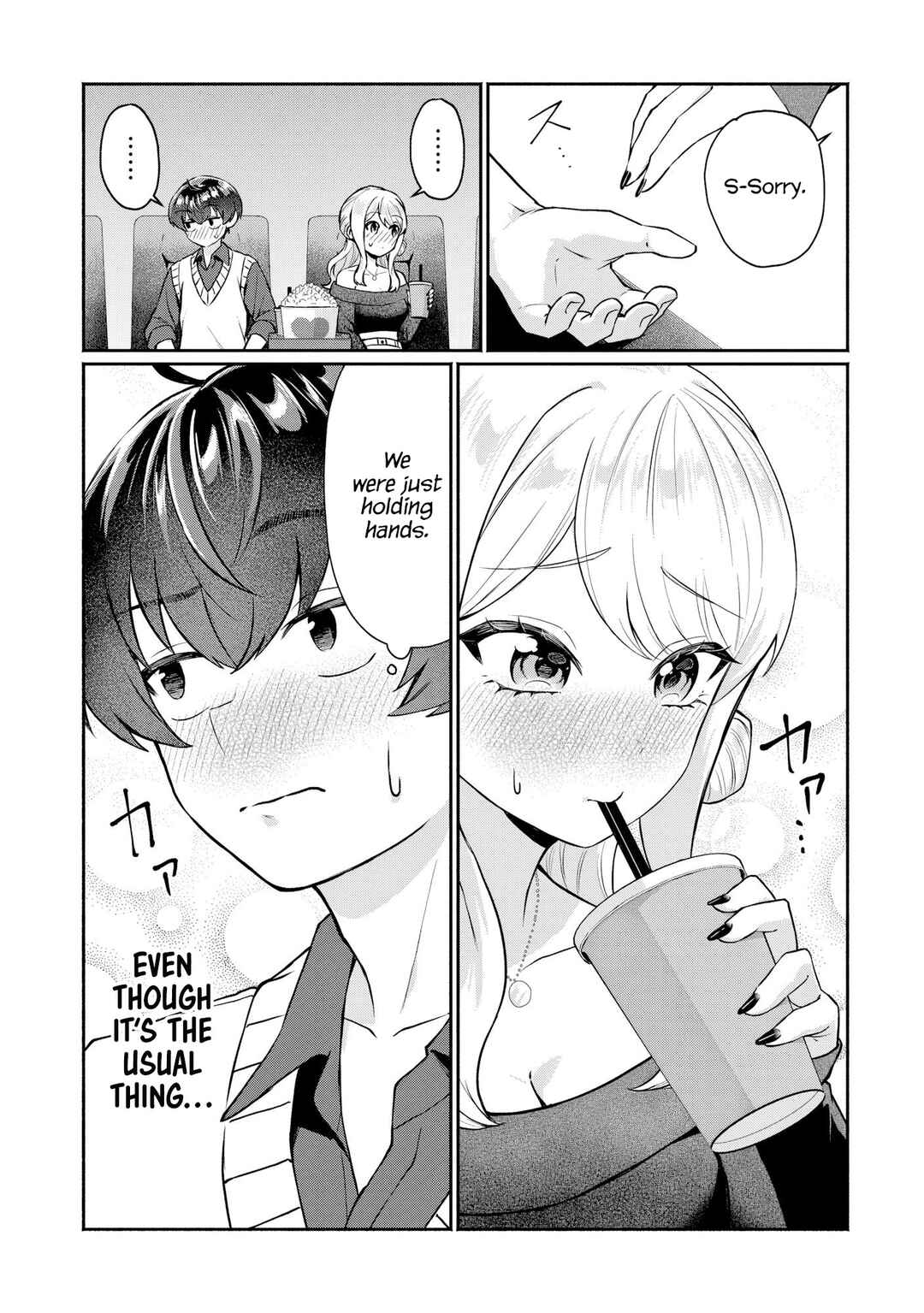 Douyara Ore wa Imadoki Gal na Toshiue Osananajimi kara Gekiomo Kanjou wo Mukerareteiru Rashii Chapter 12 - Page 11