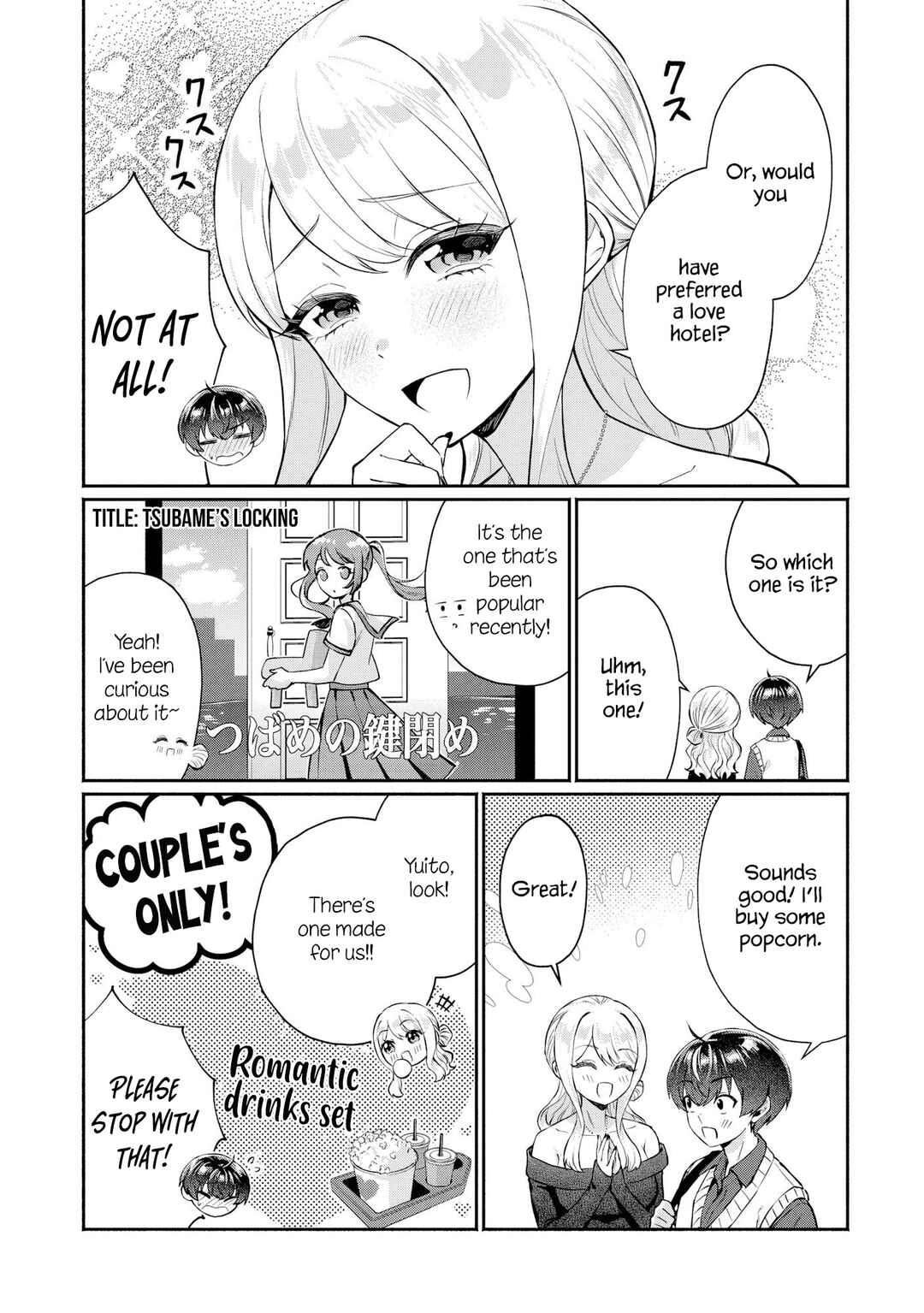 Douyara Ore wa Imadoki Gal na Toshiue Osananajimi kara Gekiomo Kanjou wo Mukerareteiru Rashii Chapter 12 - Page 7