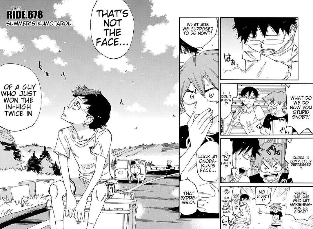 Yowamushi Pedal Chapter 678 - Page 2