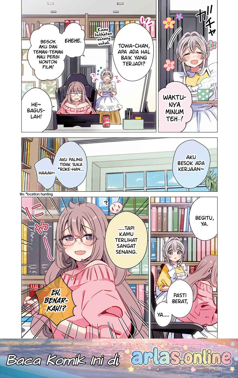 One Room, Hiatari Futsuu, Tenshi-tsuki. Chapter 40 - Page 2
