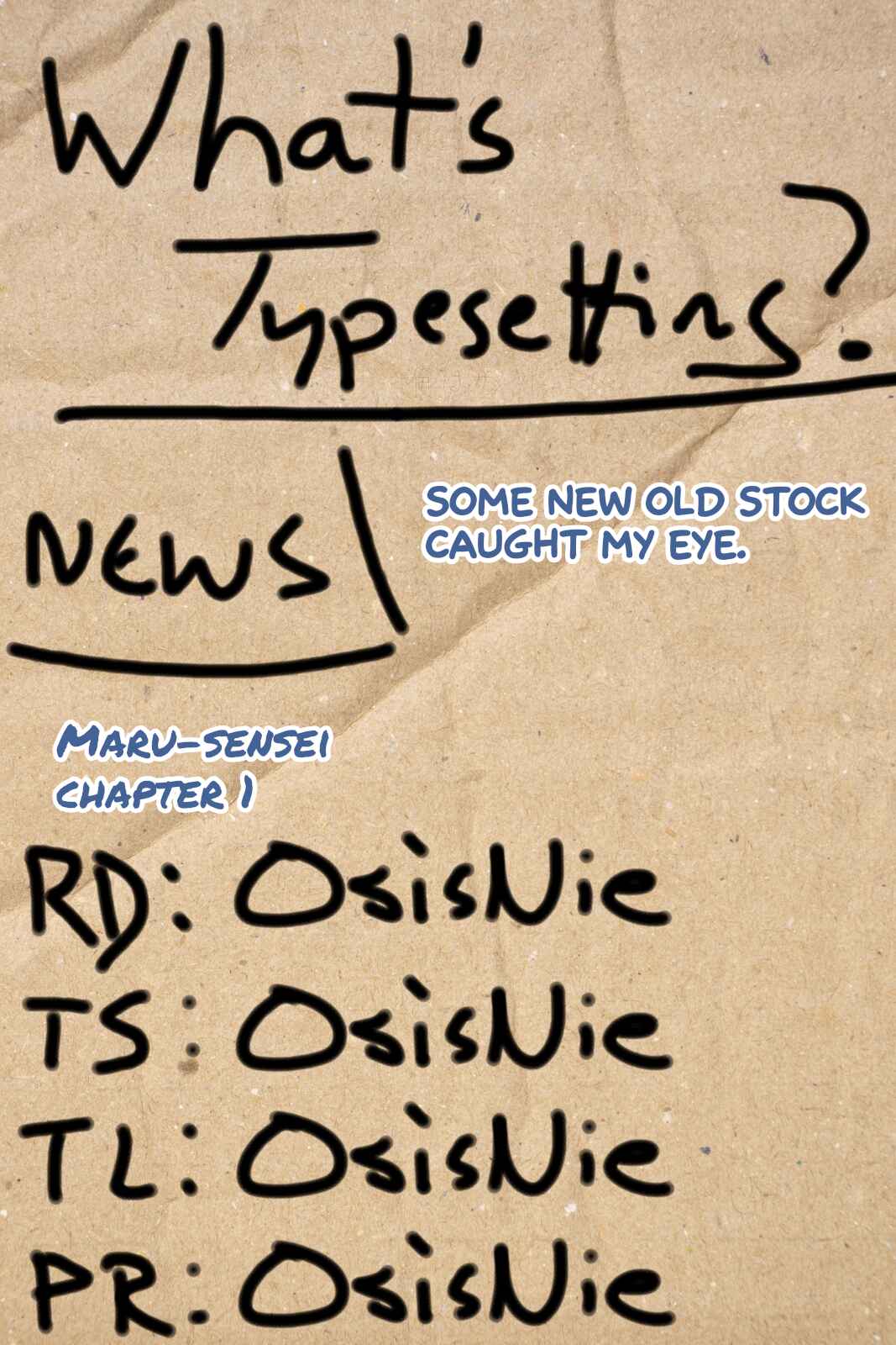 Maru-sensei's ** is cute. Chapter 1 - Page 13