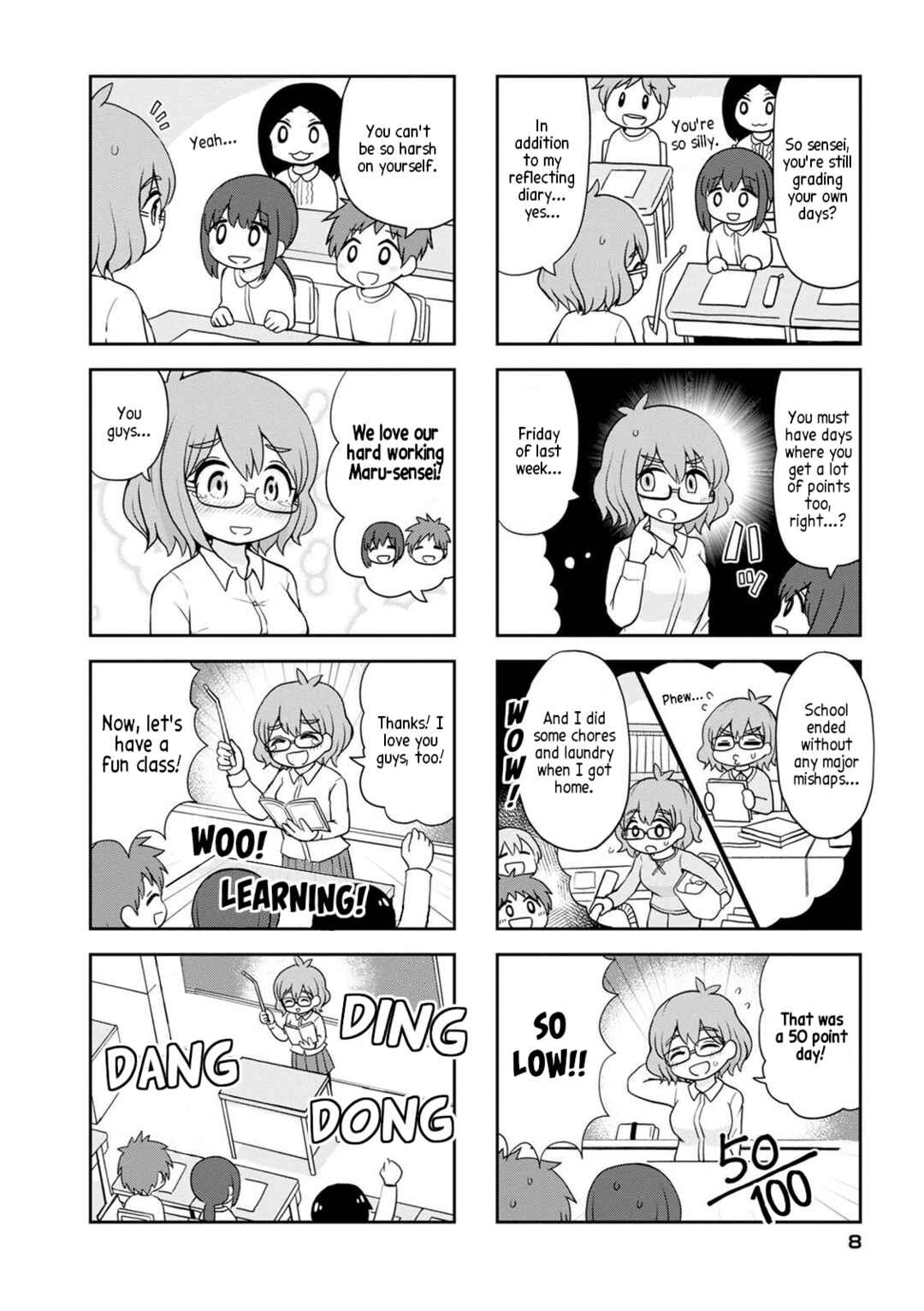 Maru-sensei's ** is cute. Chapter 1 - Page 8