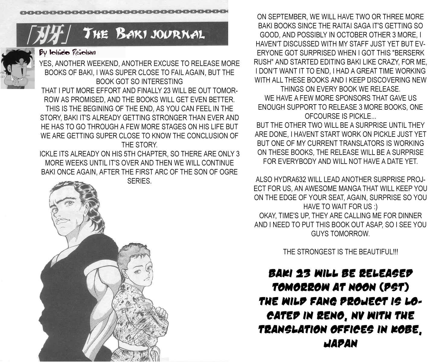New Grappler Baki Chapter 196 - Page 21
