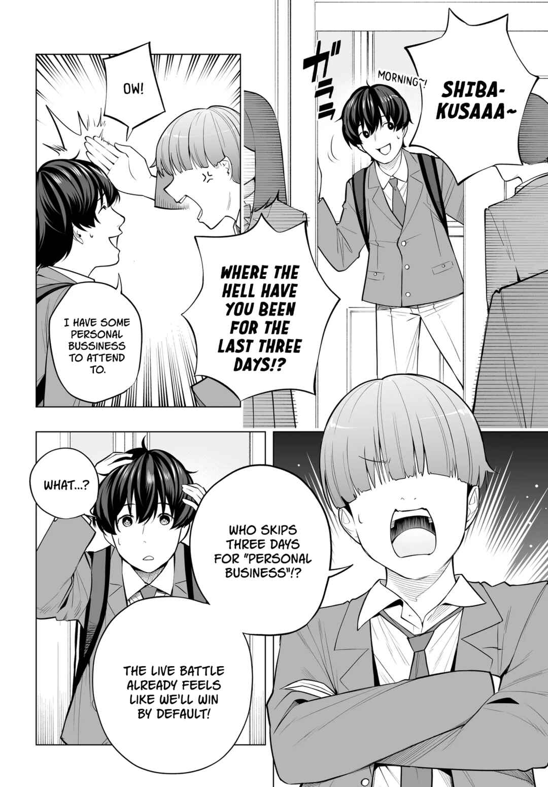 Band o Kubi ni Sareta Boku to Oshi JK no Seishun Rewrite Chapter 15 - Page 6