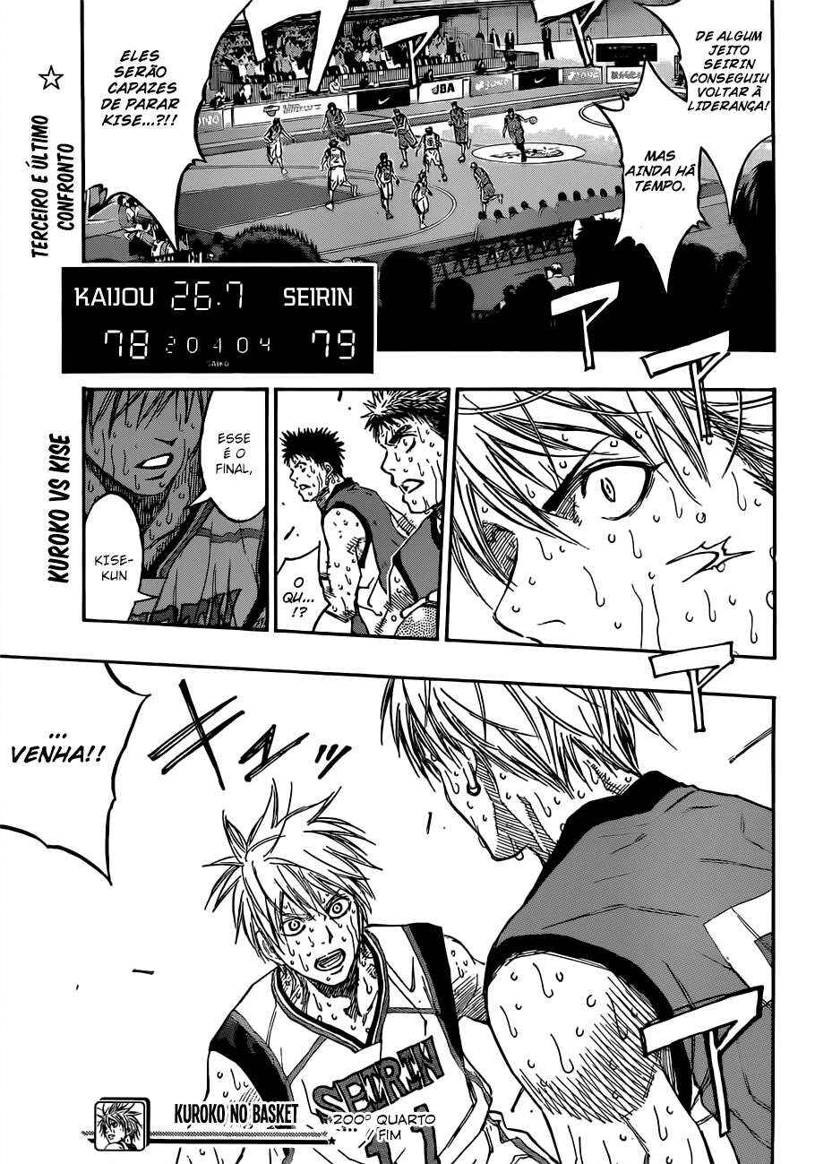 Kuroko's Basketball Chapter 200 - Page 18