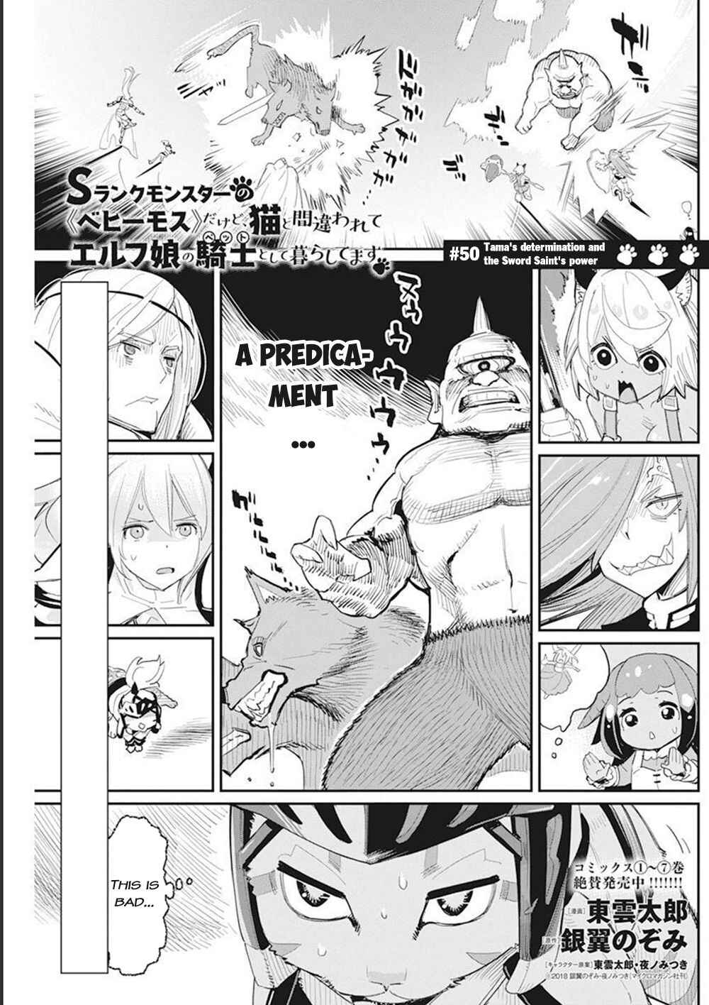 S-Rank Monster no "Behemoth" dakedo, Neko to Machigawarete Elf Musume no Pet to Shite Kurashitemasu Chapter 50 - Page 2
