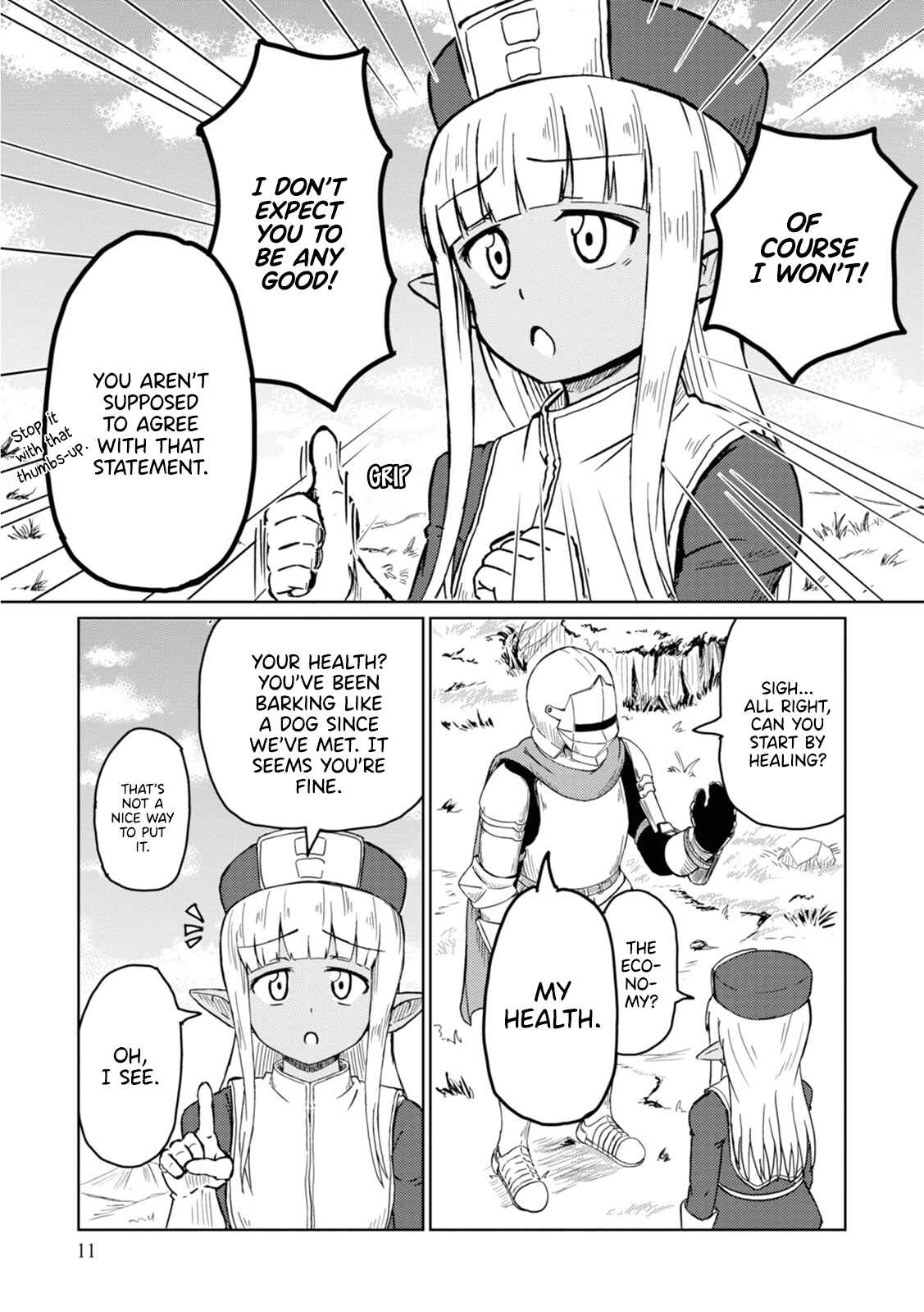 Kono Healer, Mendokusai Chapter 1 - Page 13