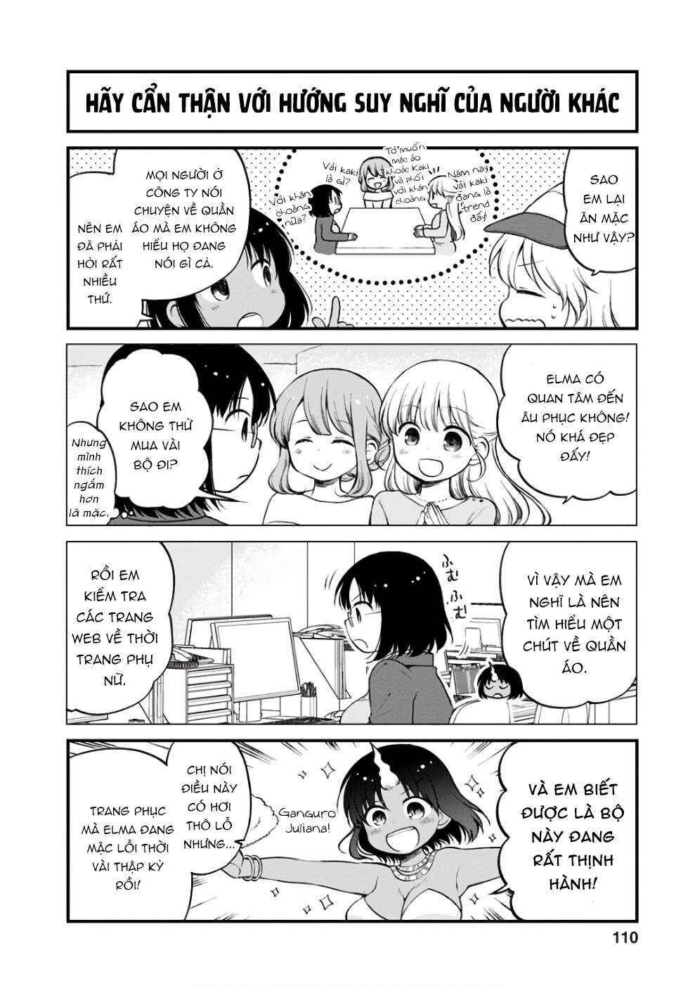 Kobayashi-san Chi no Maid Dragon - Elma OL Nikki Chapter 8 - Page 3