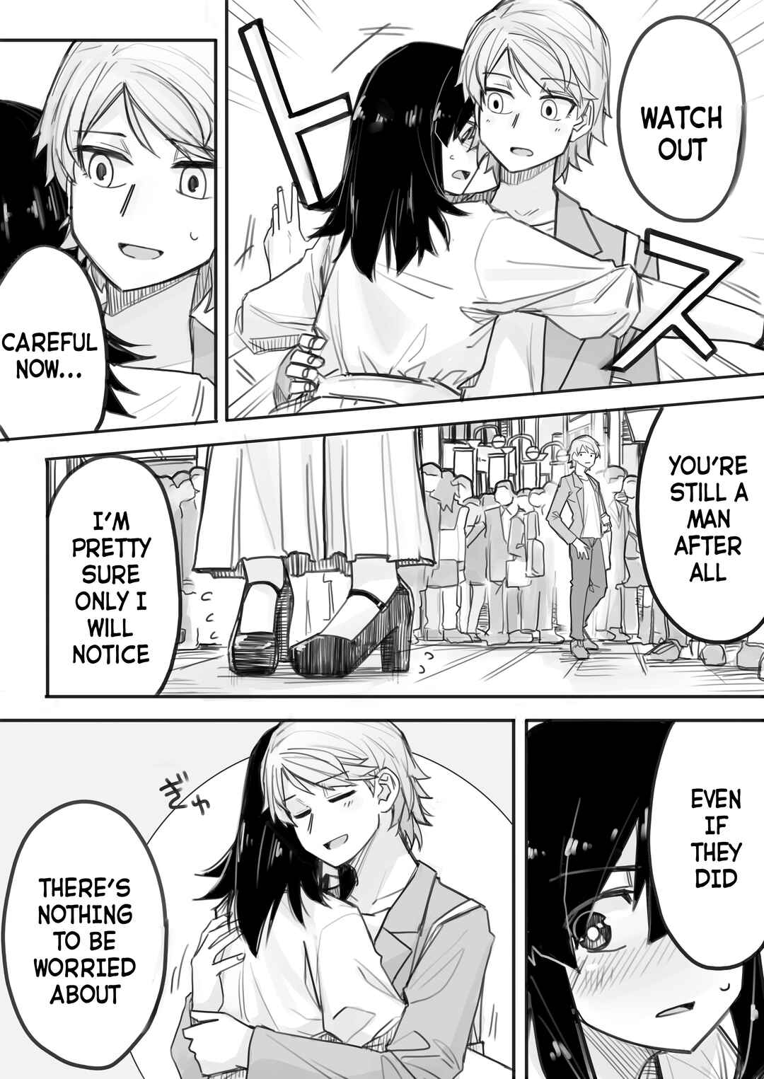 Ikemen Joshi to Josou Danshi Chapter 4 - Page 3