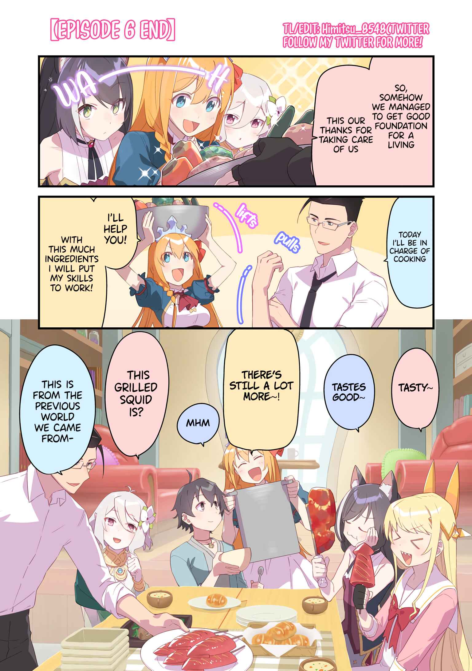 Fantasy Bishoujo Juniku Ojisan to Chapter 102.5 - Page 6