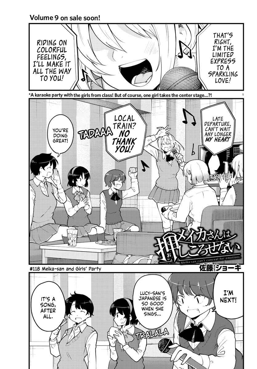 Meika-san wa Oshikorosenai Chapter 118 - Page 1