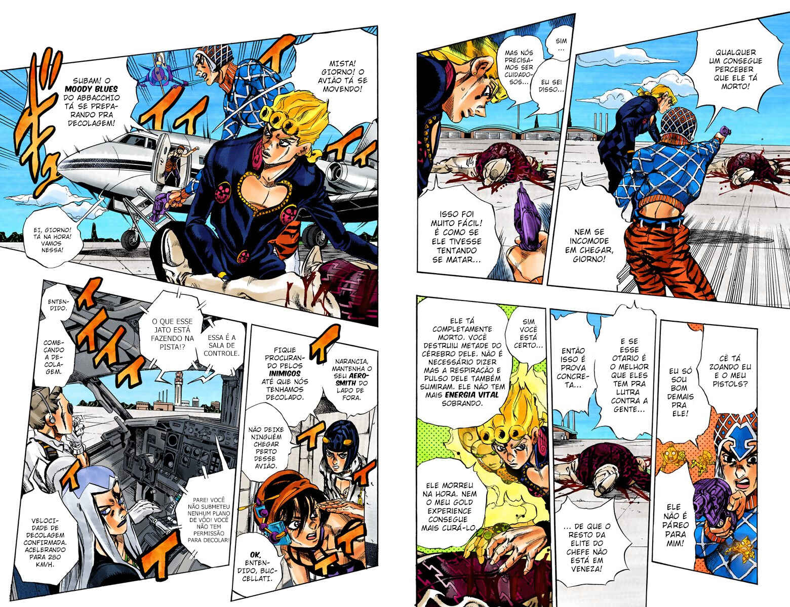 JoJo no Kimyou na Bouken: Part 5 - Ougon no Kaze Color-ban Chapter 94 - Page 3