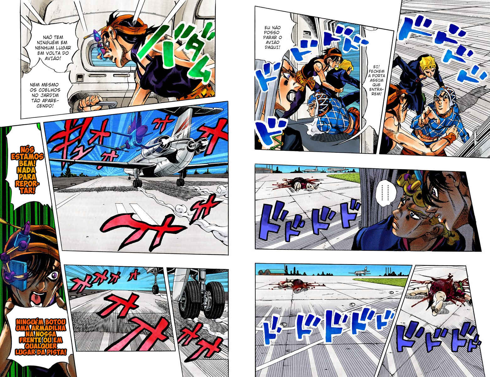 JoJo no Kimyou na Bouken: Part 5 - Ougon no Kaze Color-ban Chapter 94 - Page 4