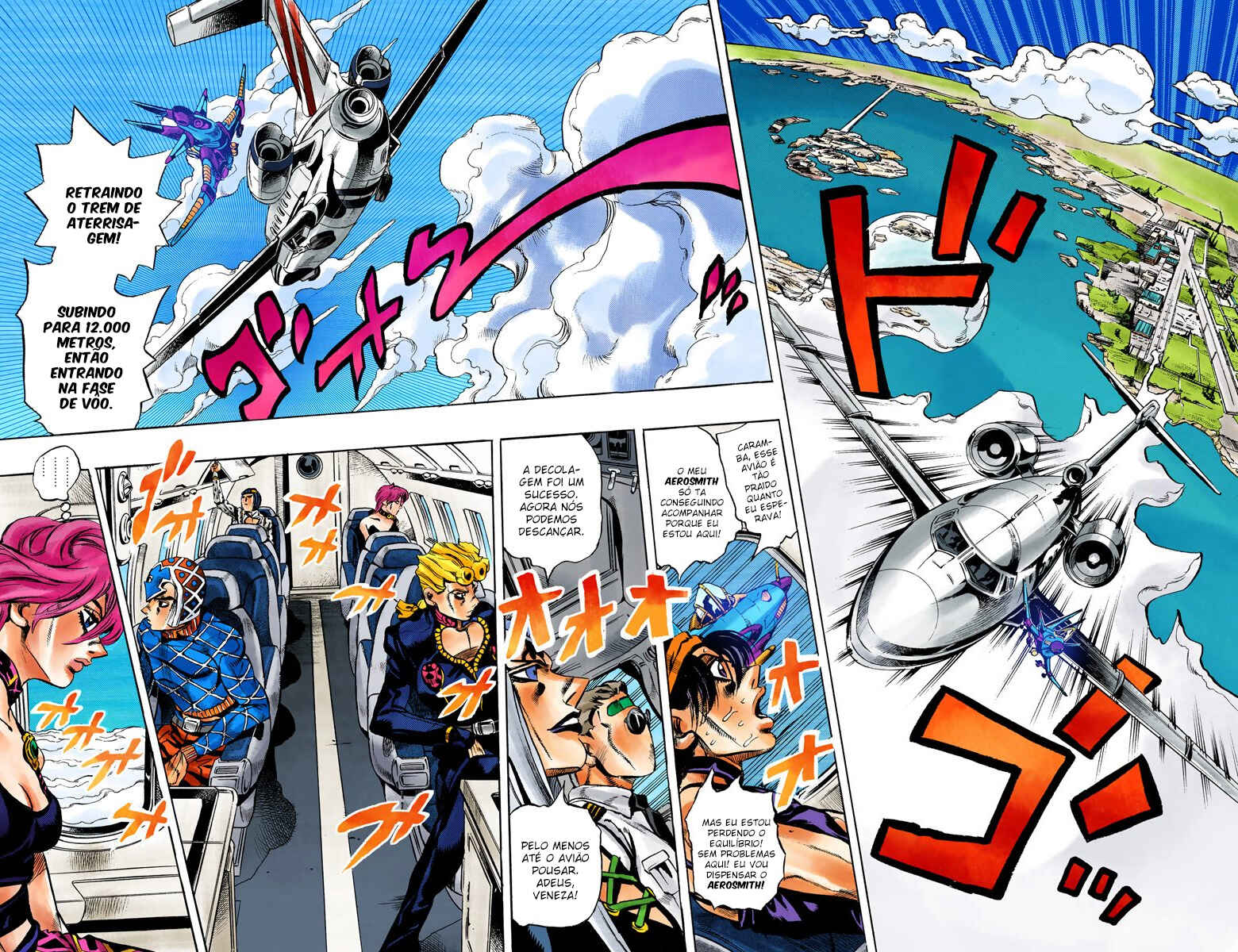 JoJo no Kimyou na Bouken: Part 5 - Ougon no Kaze Color-ban Chapter 94 - Page 5