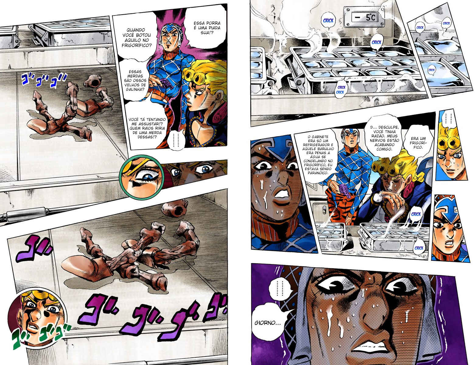 JoJo no Kimyou na Bouken: Part 5 - Ougon no Kaze Color-ban Chapter 94 - Page 9