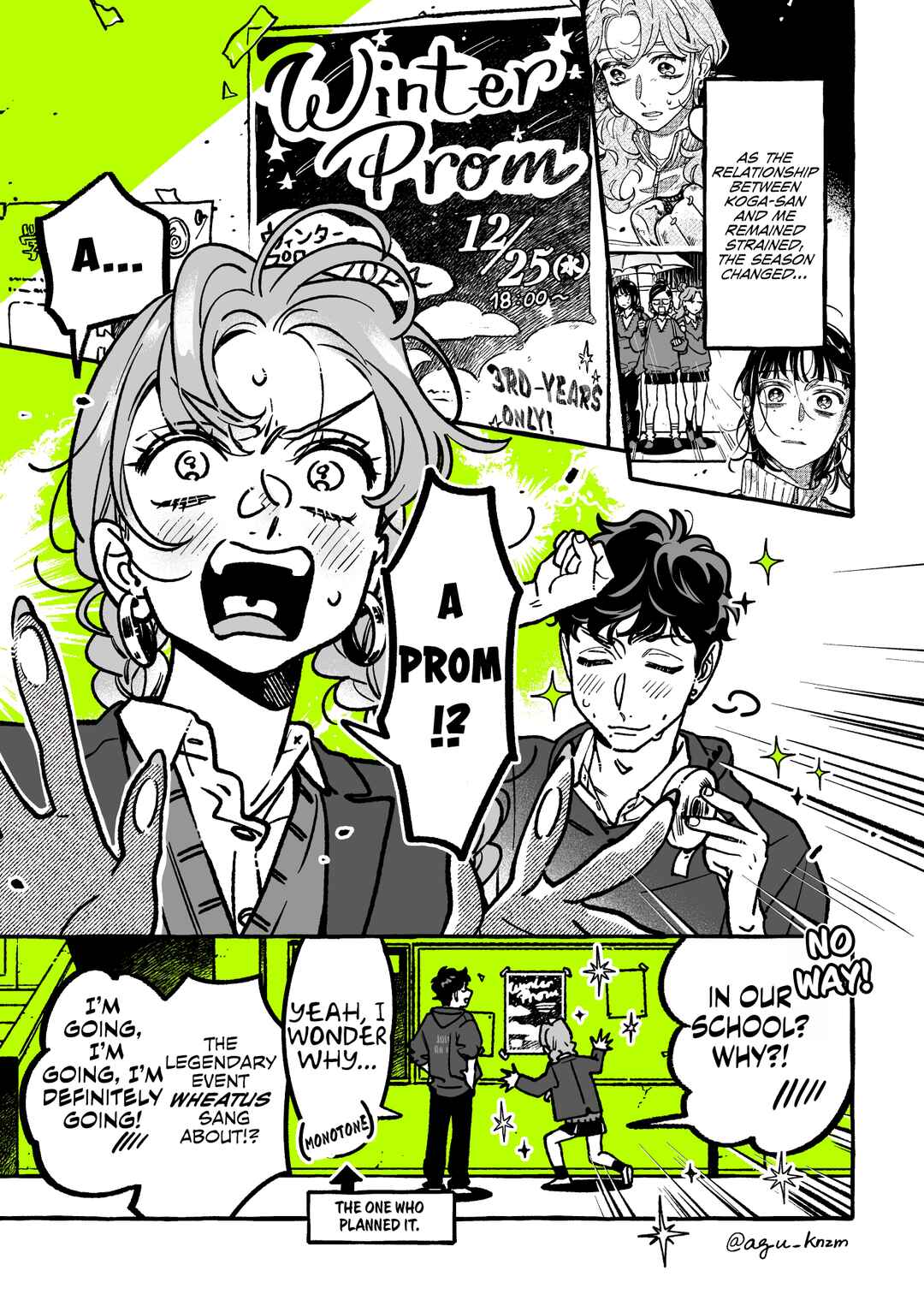 Ki ni Natteru Hito ga Otoko ja Nakatta Chapter 106 - Page 1