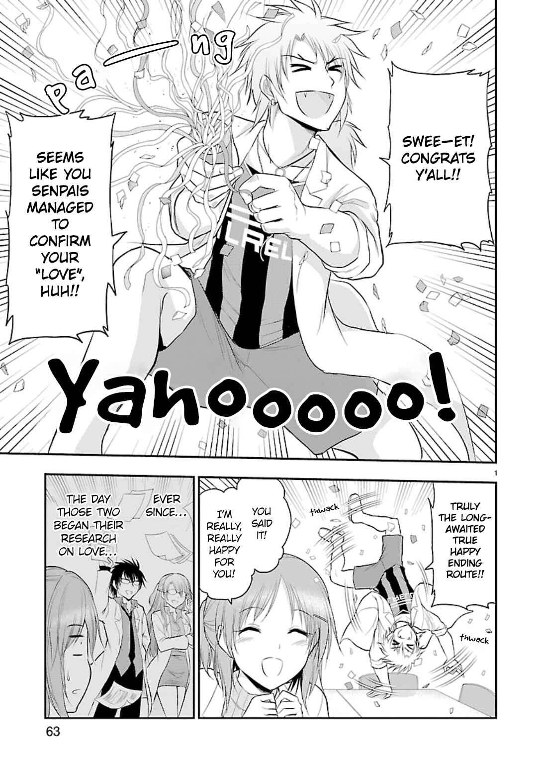 Rikei ga Koi ni Ochita no de Shoumei shitemita Chapter 43 - Page 1