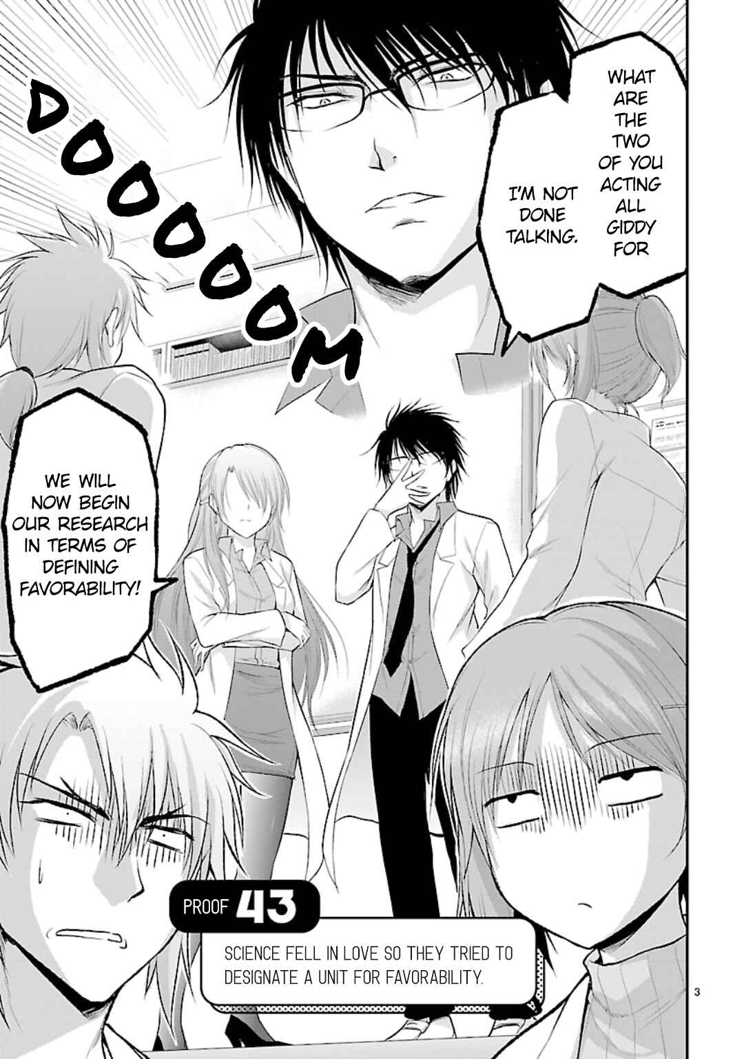 Rikei ga Koi ni Ochita no de Shoumei shitemita Chapter 43 - Page 3