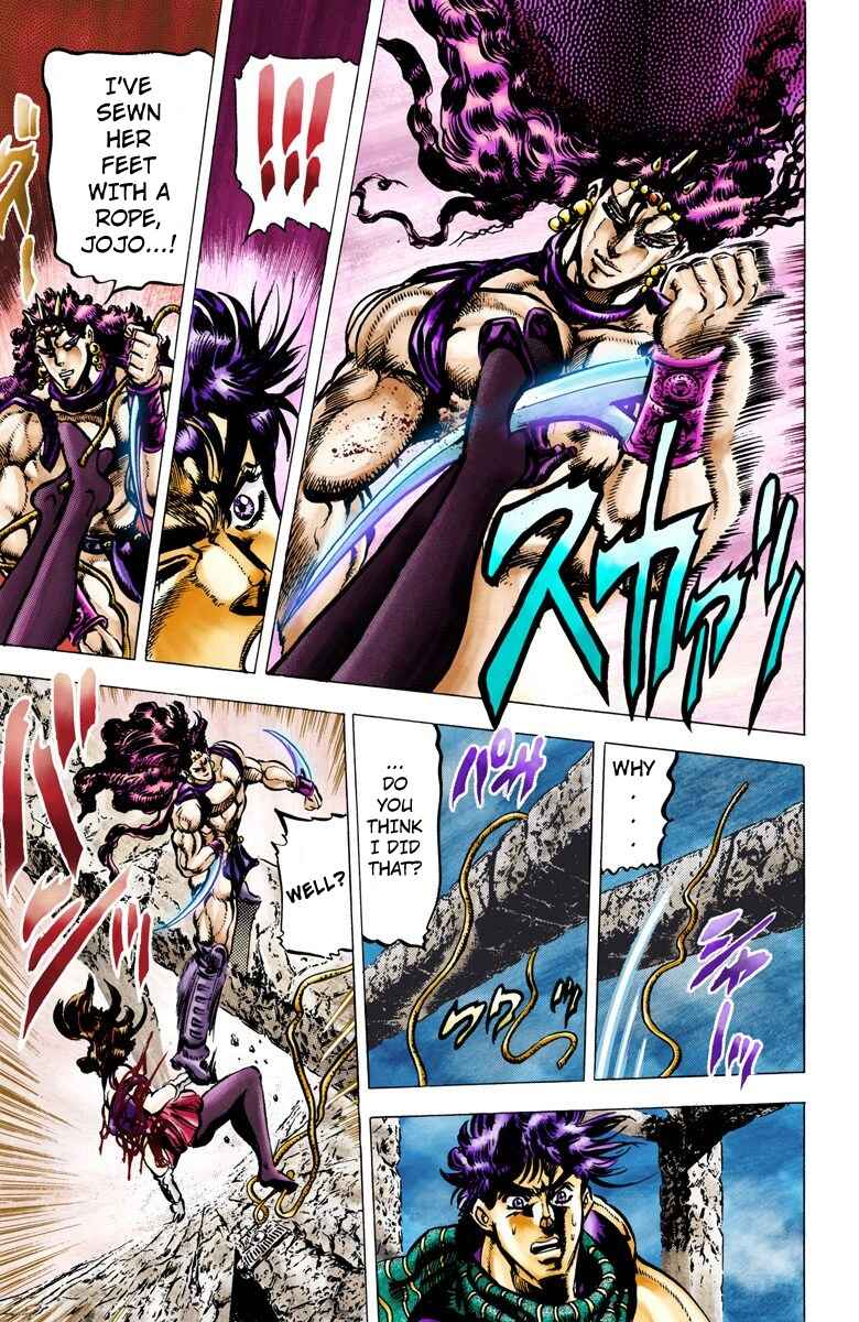 JoJo no Kimyou na Bouken: Part 2 - Sentou Chouryuu Color-ban Chapter 62 - Page 13