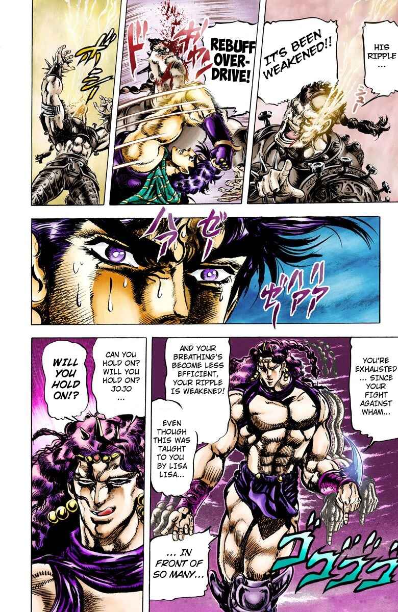 JoJo no Kimyou na Bouken: Part 2 - Sentou Chouryuu Color-ban Chapter 62 - Page 3