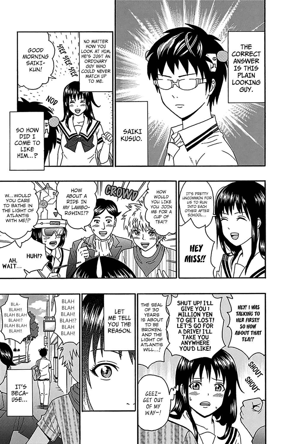 The Disastrous Life of Saiki K. Chapter 161.5 - Page 6