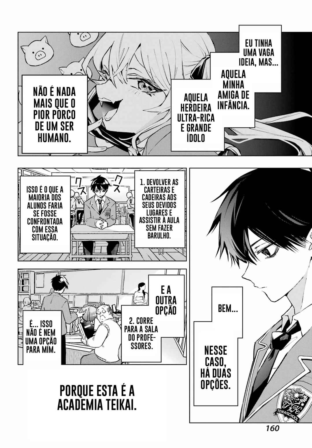 Anta to Osananajimi tte dake demo Iya nanoni!: Zekkou kara Hajimaru S-kyuu Bishoujo to no Gakuen Nariagari Seikatsu Chapter 1 - Page 34