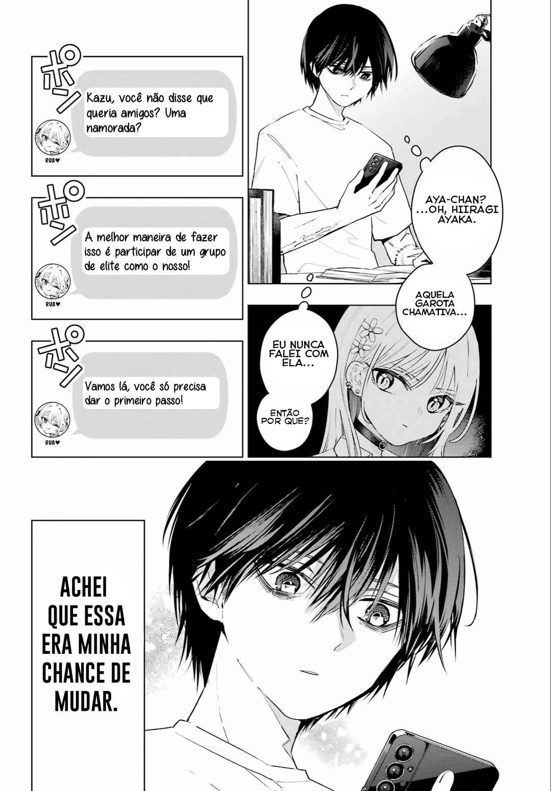 Anta to Osananajimi tte dake demo Iya nanoni!: Zekkou kara Hajimaru S-kyuu Bishoujo to no Gakuen Nariagari Seikatsu Chapter 1 - Page 9