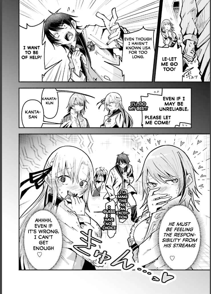 Isekai de Haishin Katsudou wo Shitara Tairyou no Yandere Shinja wo Umidashite Shimatta Ken Chapter 35 - Page 8