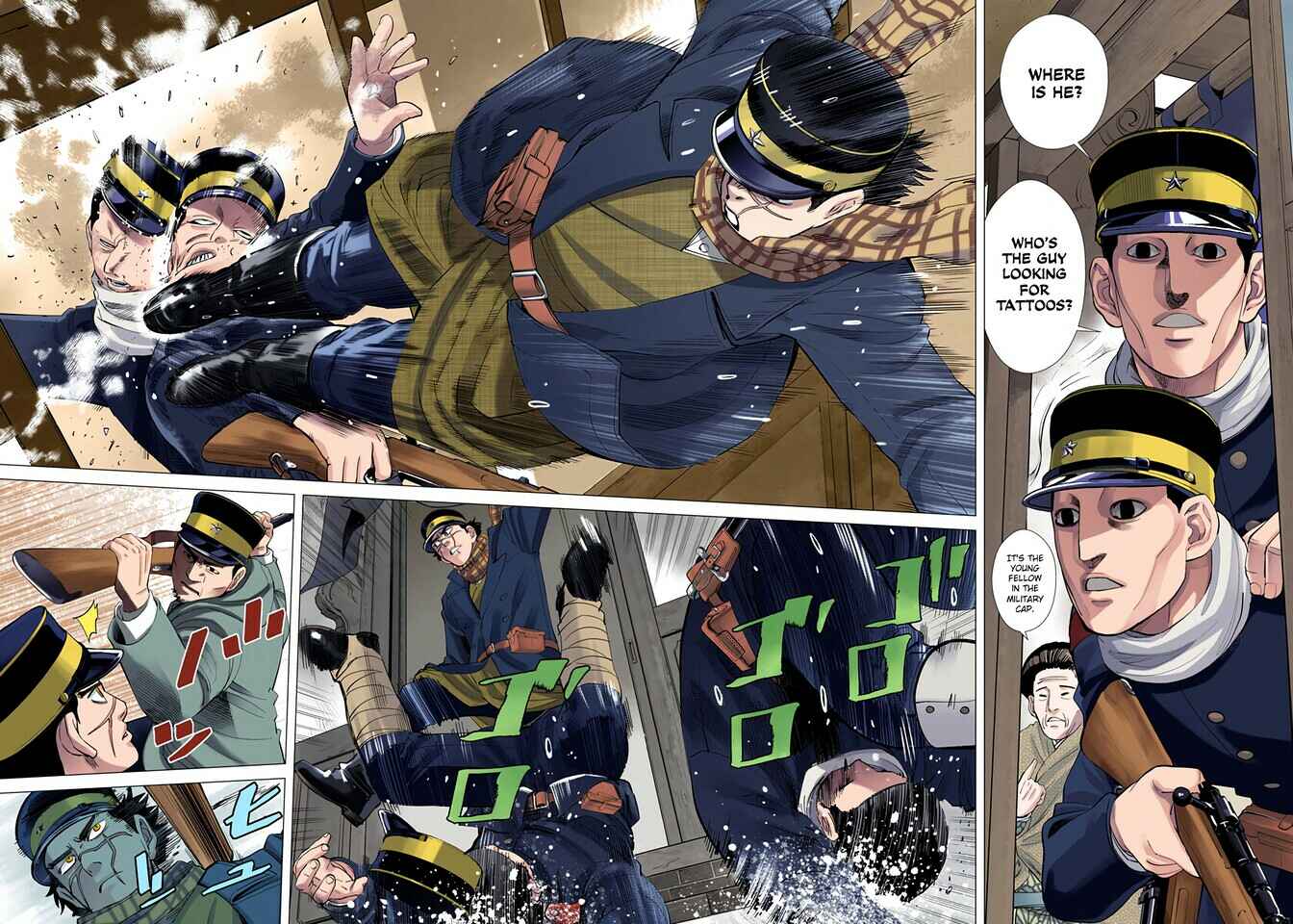 Golden Kamuy (Official Colored) Chapter 15 - Page 14
