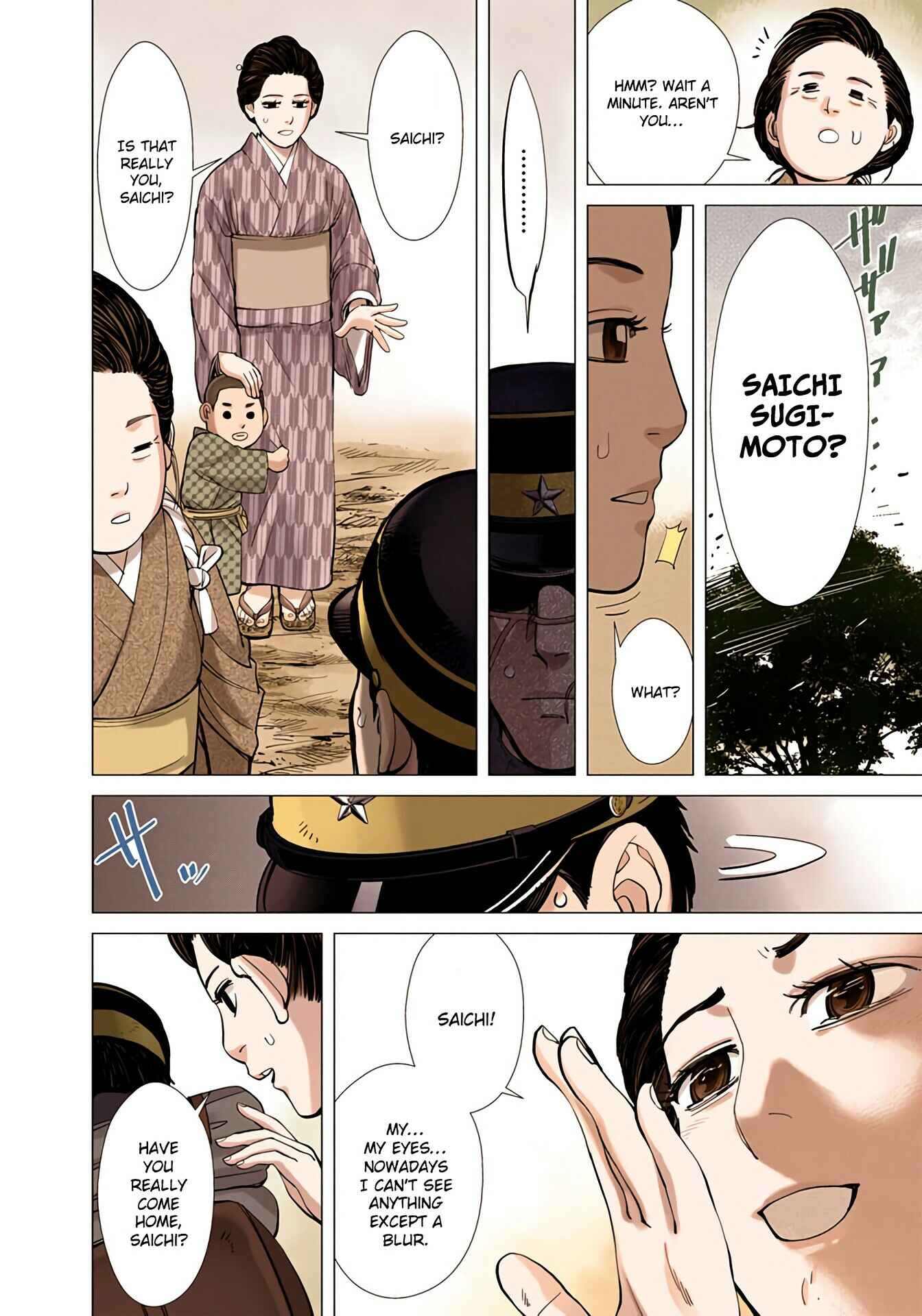 Golden Kamuy (Official Colored) Chapter 15 - Page 8