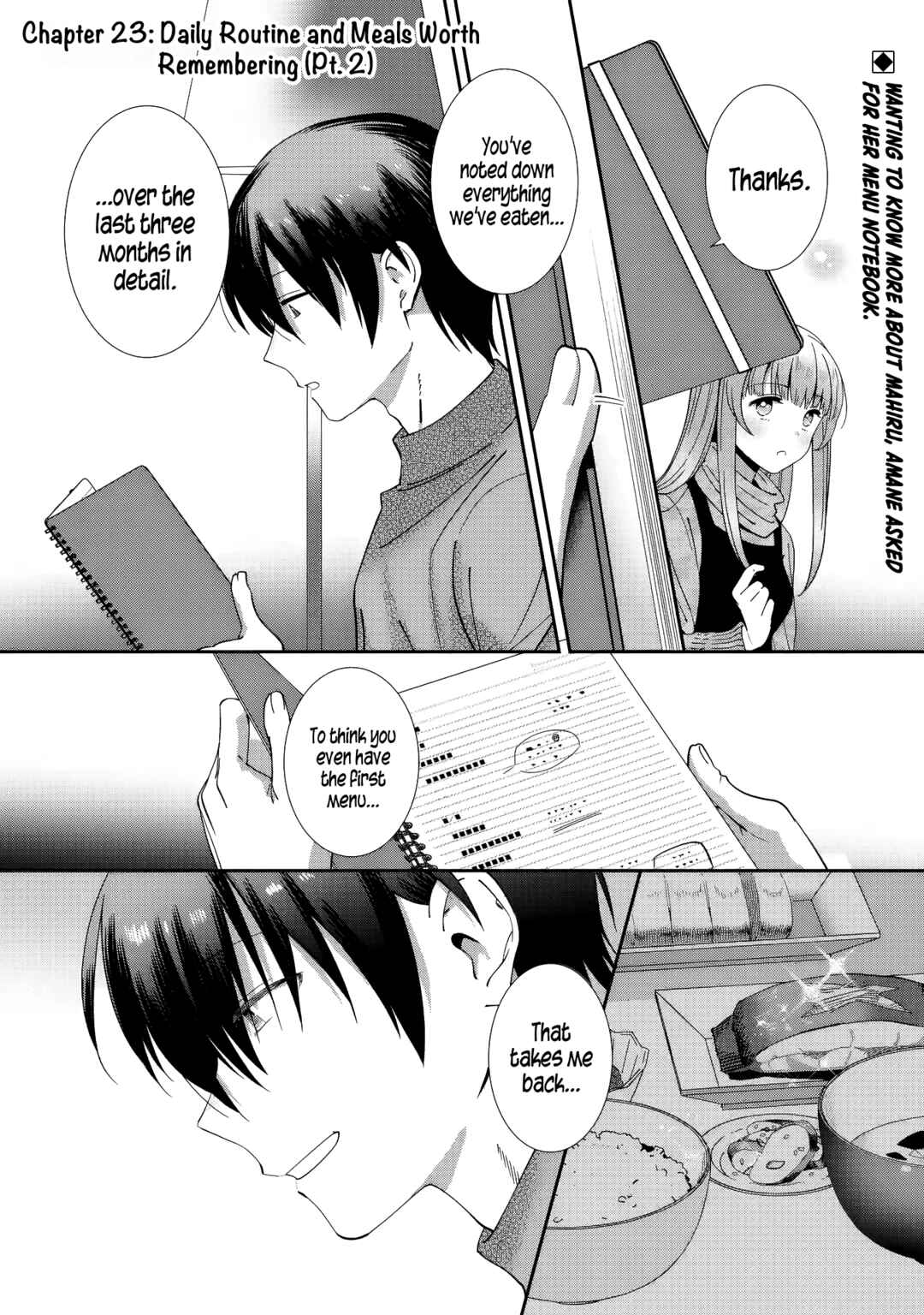 Otonari no Tenshi-sama ni Itsunomanika Dame Ningen ni Sareteita Ken: after the rain Chapter 23 - Page 1