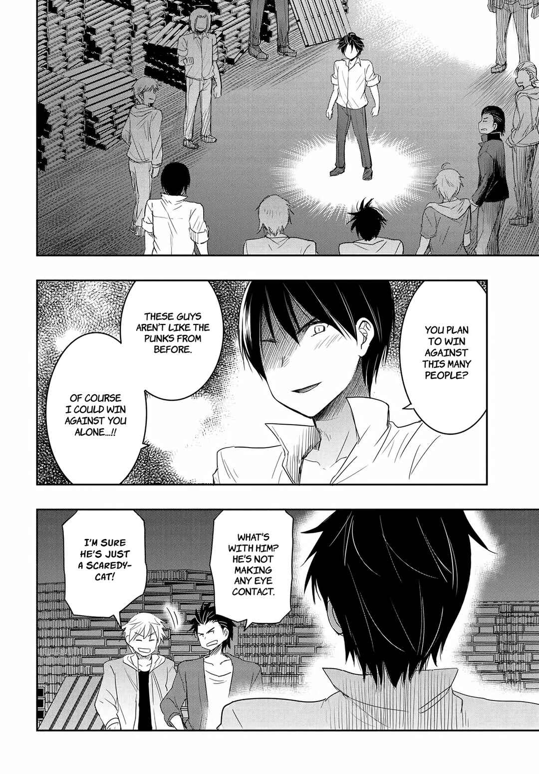 Watashi yori Tsuyoi Otoko to Kekkon shitai no - Seiso na Biji Seito Kaichou (Jitsu wa Moto Banchou) no Himitsu wo Shiru Inkya (Jitsu wa Kanojo wo Koeru Saikyou no Yankee) Chapter 13 - Page 2