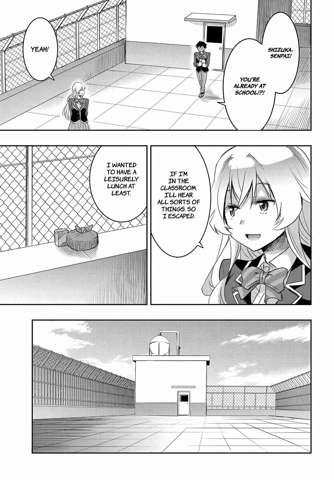 Watashi yori Tsuyoi Otoko to Kekkon shitai no - Seiso na Biji Seito Kaichou (Jitsu wa Moto Banchou) no Himitsu wo Shiru Inkya (Jitsu wa Kanojo wo Koeru Saikyou no Yankee) Chapter 13 - Page 21