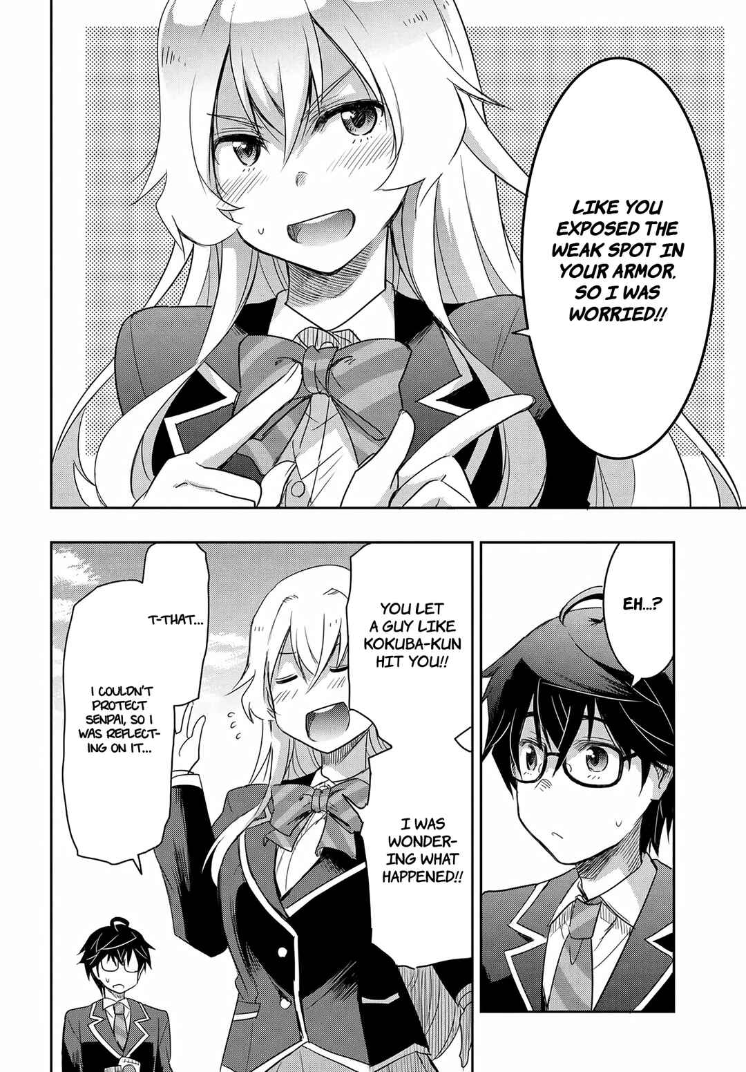 Watashi yori Tsuyoi Otoko to Kekkon shitai no - Seiso na Biji Seito Kaichou (Jitsu wa Moto Banchou) no Himitsu wo Shiru Inkya (Jitsu wa Kanojo wo Koeru Saikyou no Yankee) Chapter 13 - Page 24