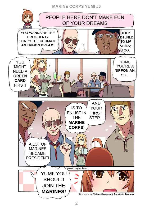 Marine Corps Yumi Chapter 3 - Page 1